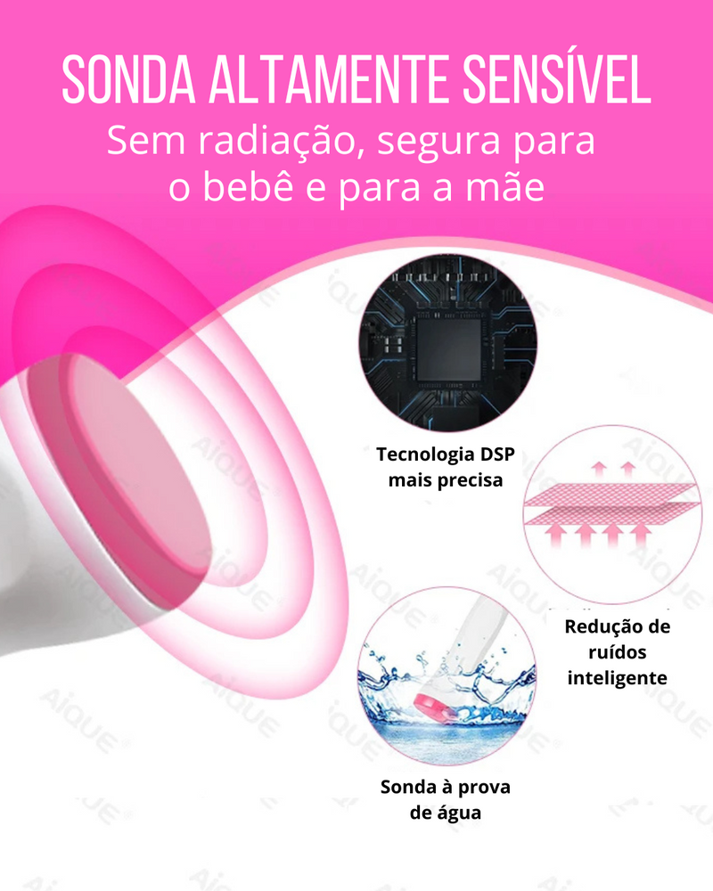 Monitor de frequência cardíaca portátil